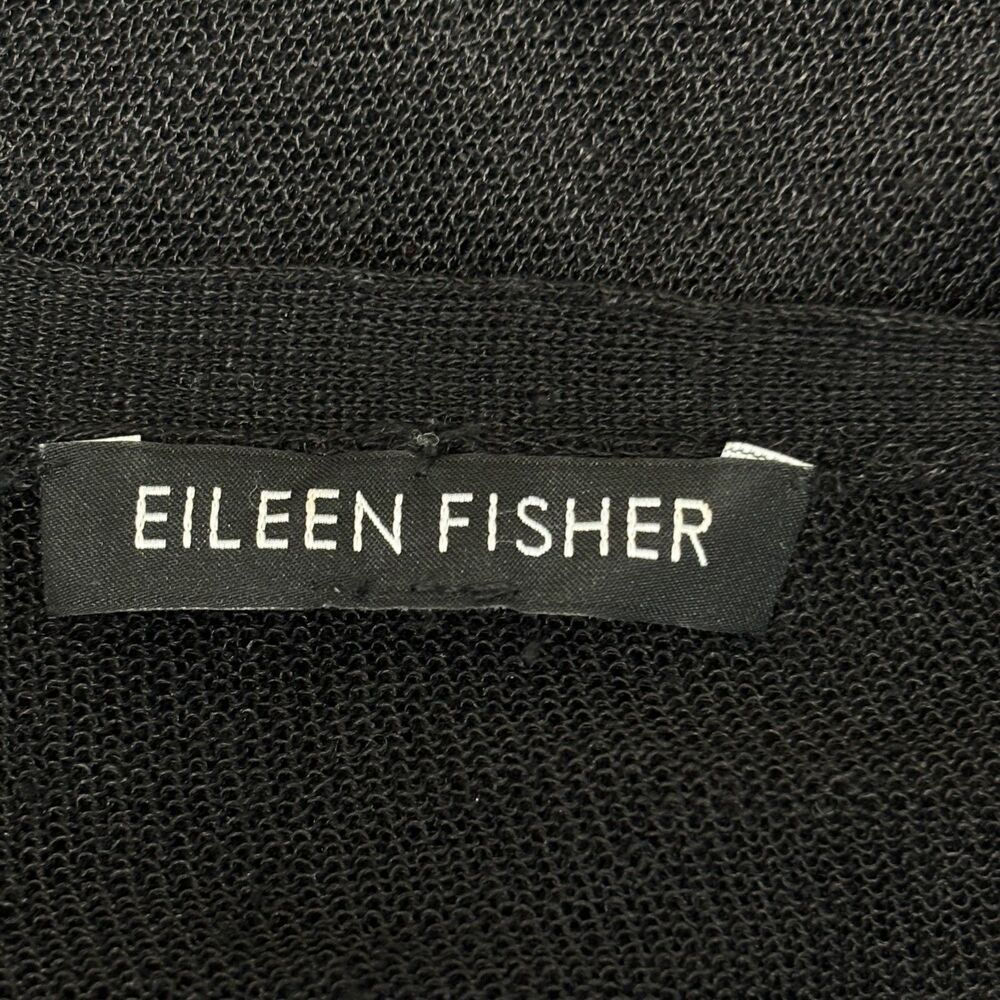 Eileen Fisher Women Knit Blouse Top Shirt Size 1X Black D030 -26 - Picture 6 of 13